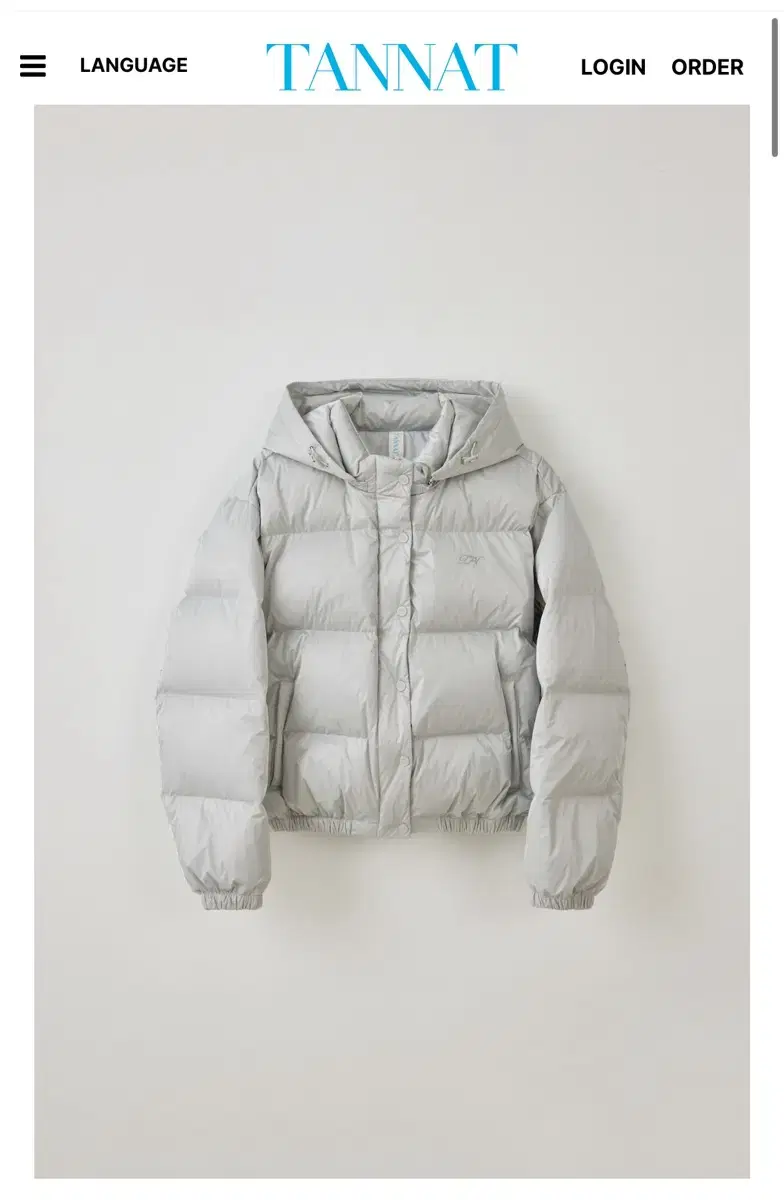 타낫 muddy puffer jacket